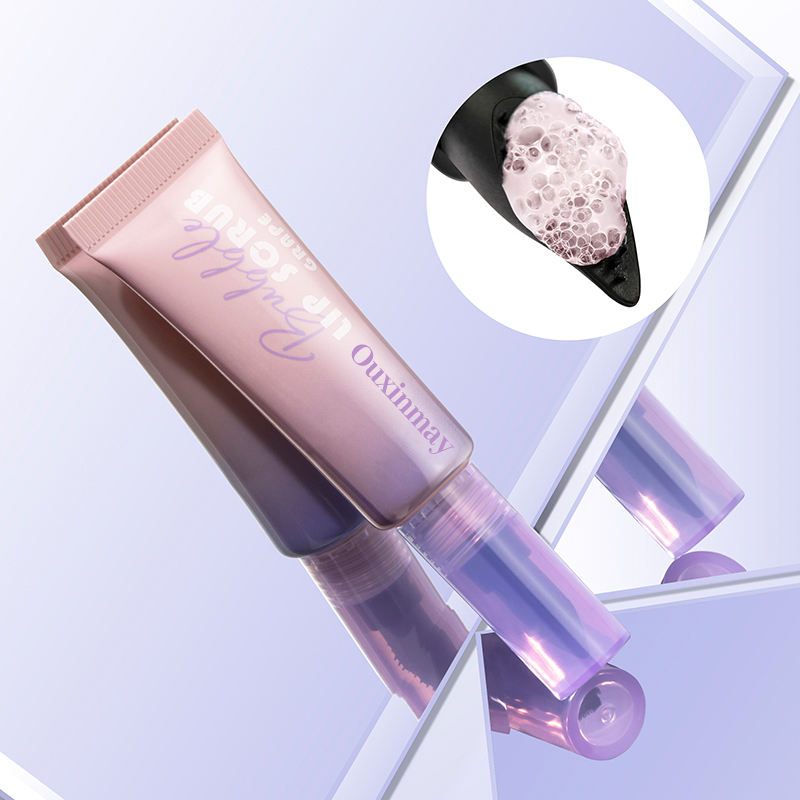 Lip Brush Tube Cosmetic Packaging Squeeze Tube with Lip Brush