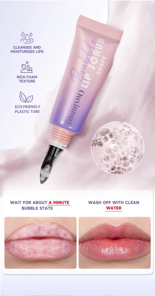 Lip brush tube