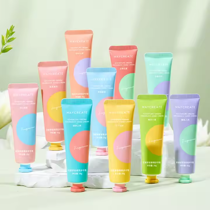 Hand Cream Tube Customizable ABL Plastic Squeeze Tubes Cosmetic Packaging for Lotion/Essence/Eye Cream