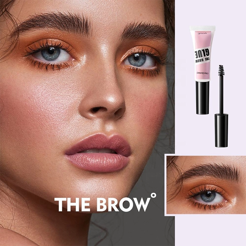 Custom Cosmetic Soft Plastic Lipgloss Make-up Packing Tube with Brush