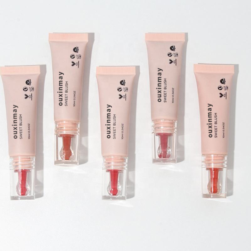 Soft Plastic Cosmetic Eye Cream /Lipgloss Tube with Clear Dropper for Skin Care Essence Squeeze Packaging