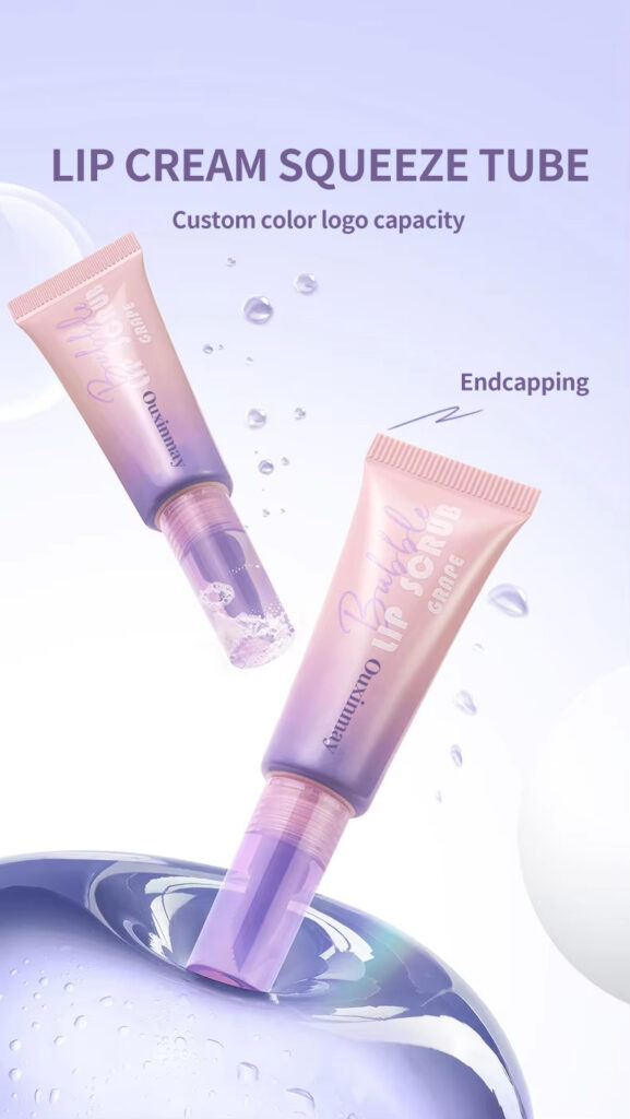 Lip brush tube
