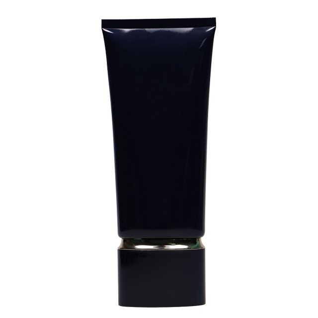Oval Plastic Cosmetic Packaging Squeeze Sunscreen/Face Wash Tube