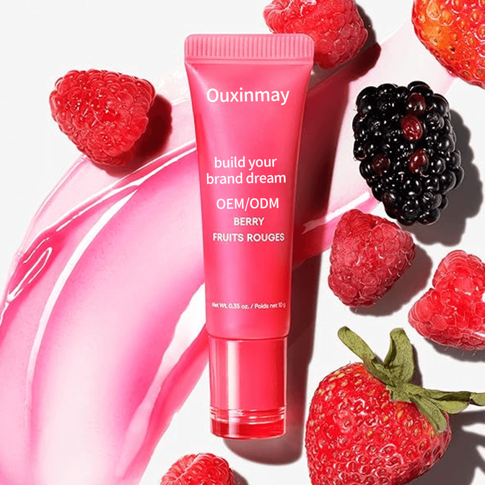 Silicone Ring Lipgloss Tube Split-Type Cosmetic Packaging Tube with Leakproof Seal Hubigh-Elasticity Squeeze Lip Gloss Tubes
