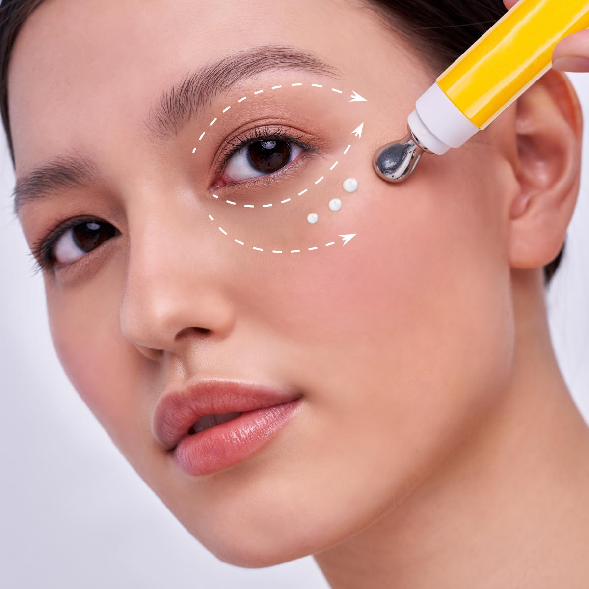 10ml 15ml 20ml Zinc Alloy Eye Cream Tube
