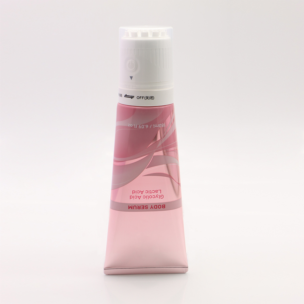 Soft Silicone Brush Facial Cleansing Foam Squeeze Tube