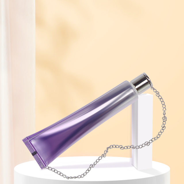 Aluminum / Aluminum-plastic Hand Cream Tube with Metal Chain