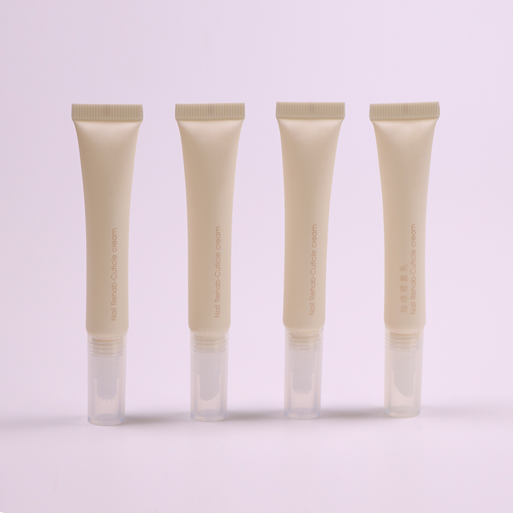Silicone Lip Brush Tube Soft Plastic Cosmetic Packaging Soft Silicone Lip Care Scrub Tube