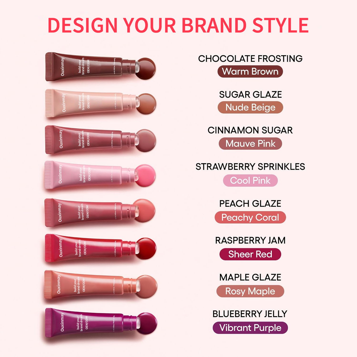 Silicone Ring Lipsgloss Tube