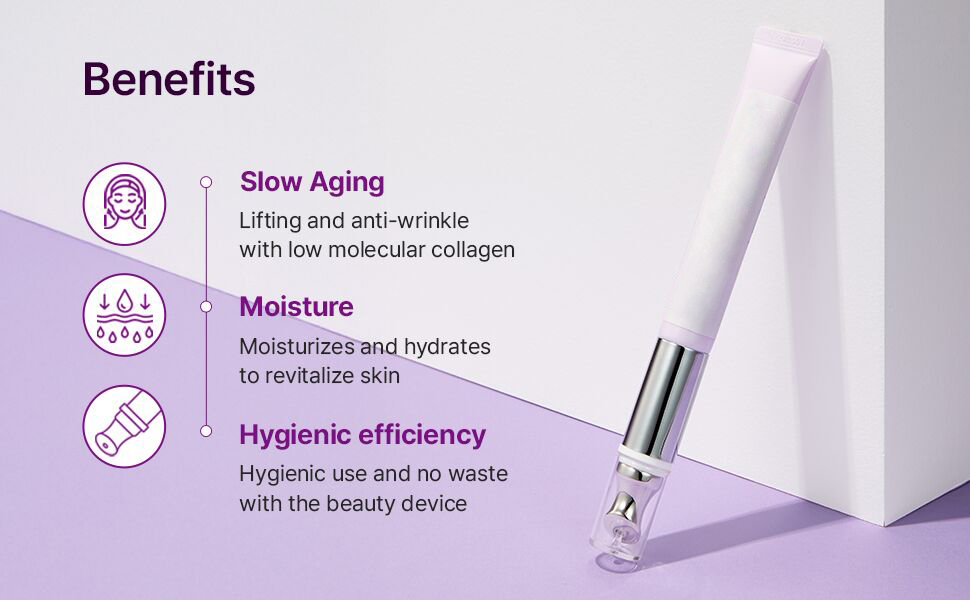 Eye cream massage tube