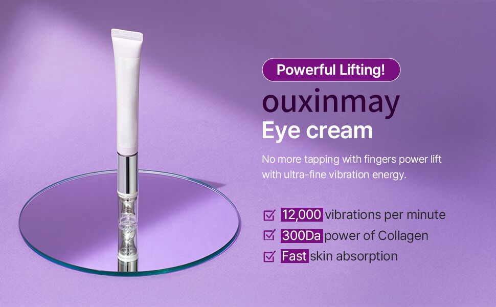 Eye cream massage tube