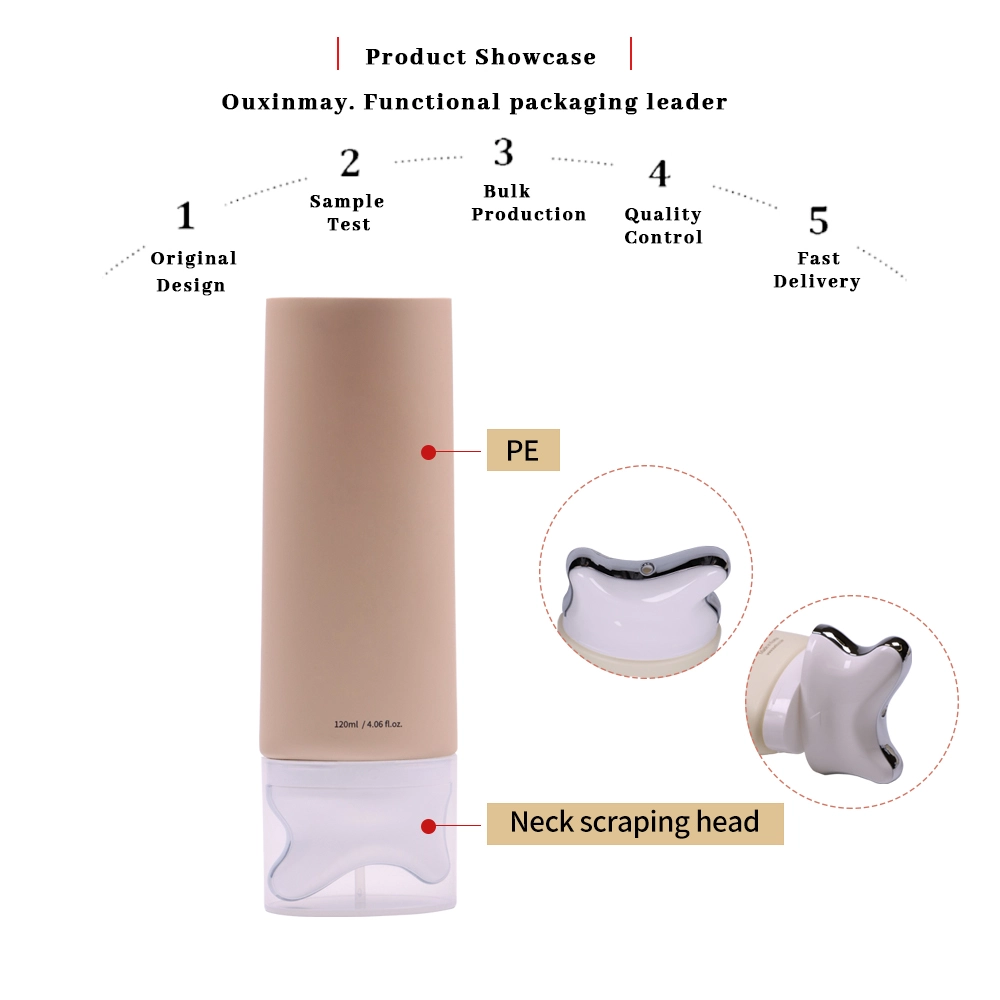 Neck/Face Scraping Massage Plastic Squeeze Tube