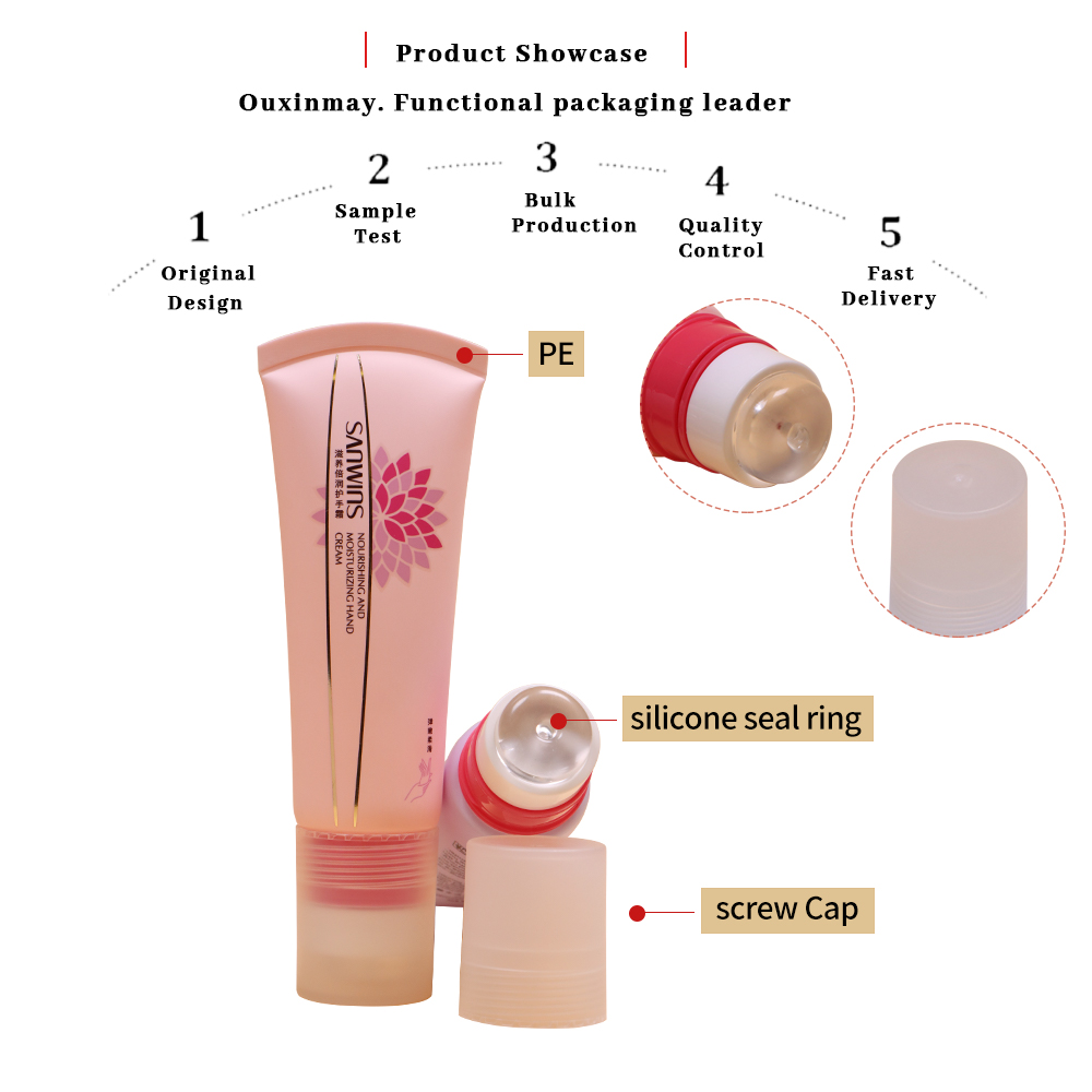 Silicone ring blush tube
