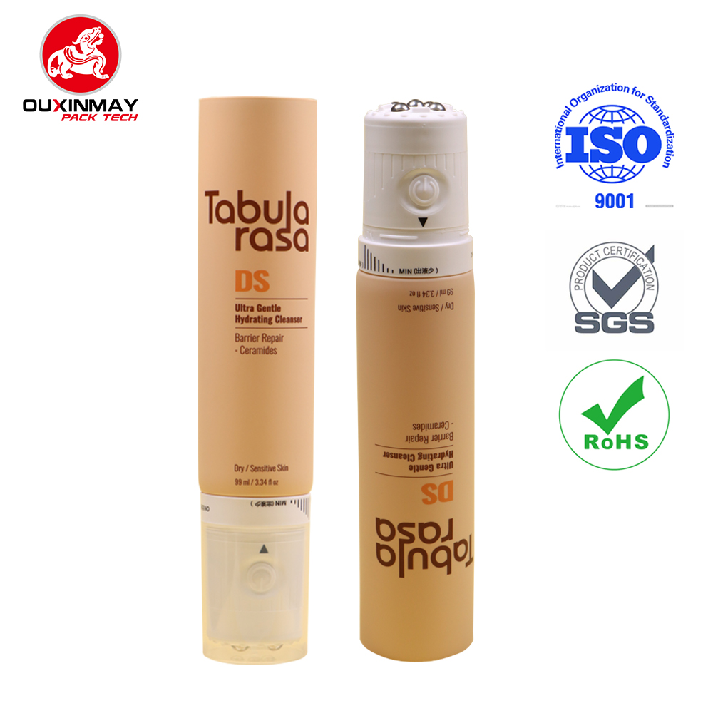 Five Rollers Scraping Body Massage Lotion Tube