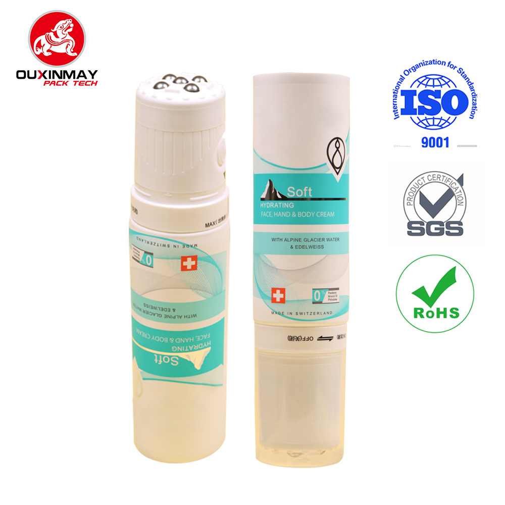 Five Rollers Scraping Body Massage Lotion Tube