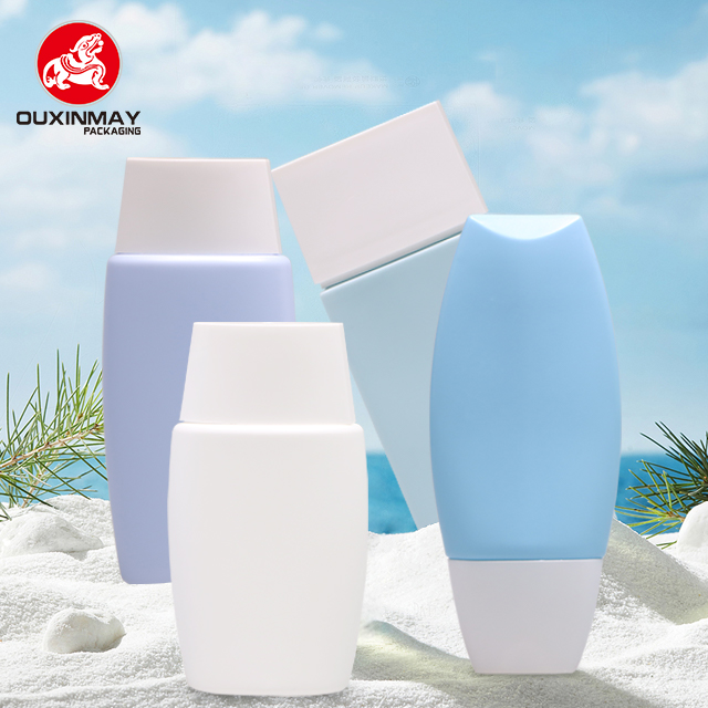 oval PP Sunscreen Bottle