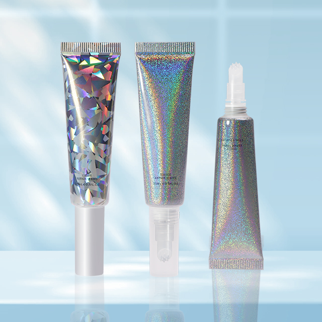 Silicone Lip Brush Tube Soft Plastic Cosmetic Packaging Soft Silicone Lip Care Scrub Tube