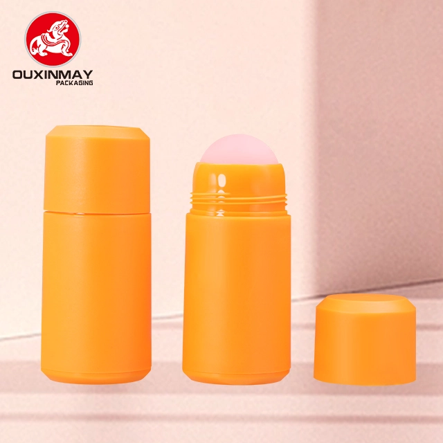 Body-care Plastic Packaging Antiperspirant Bottle with Plastic Applicator Roller