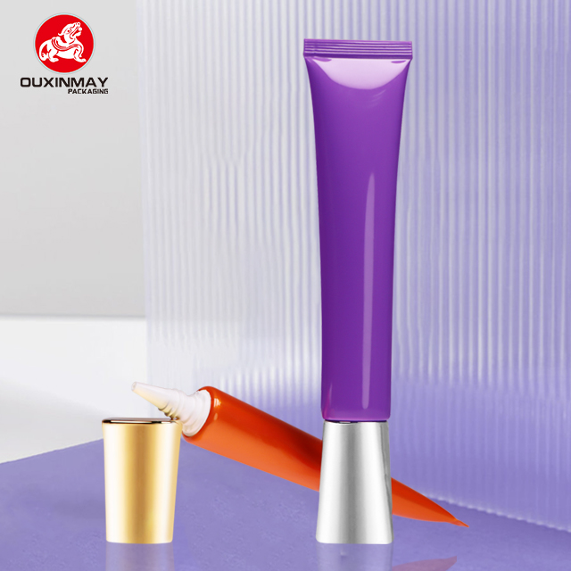High-quality Luxurious Plastic Squeeze Pointed-tip Eye Cream/Serum Tube