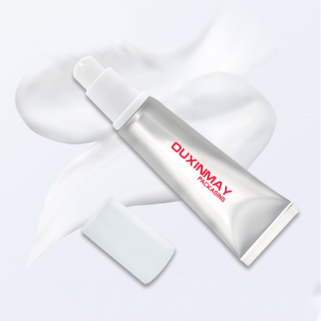Vacuum Pump Plastic Squeeze Sunscreen / BB cream / Lotion Tube