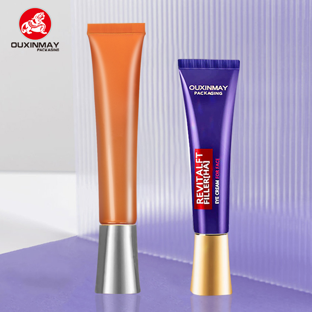 High-quality Luxurious Plastic Squeeze Pointed-tip Eye Cream/Serum Tube