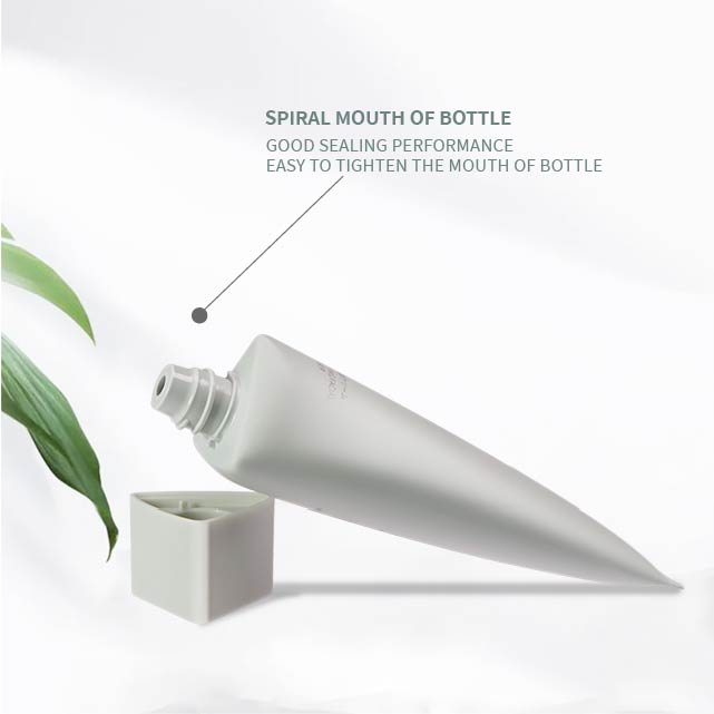 Eco-Friendly PCR Recyclable Bio Facial Cleanser Squeeze Tube