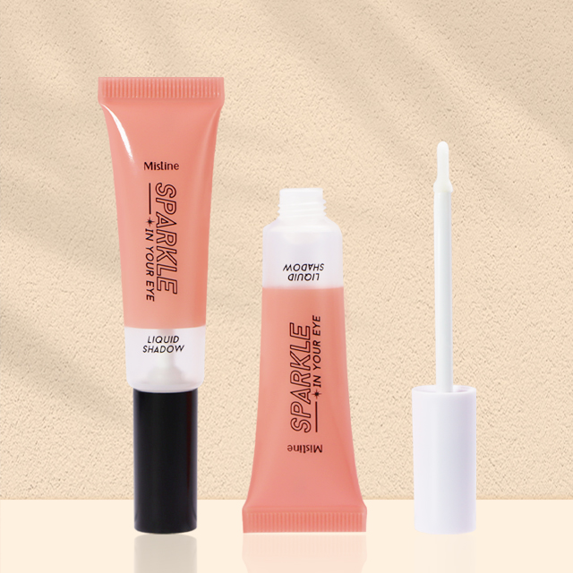 Custom Empty Squeeze Lipgloss Tube with Flocked Brush