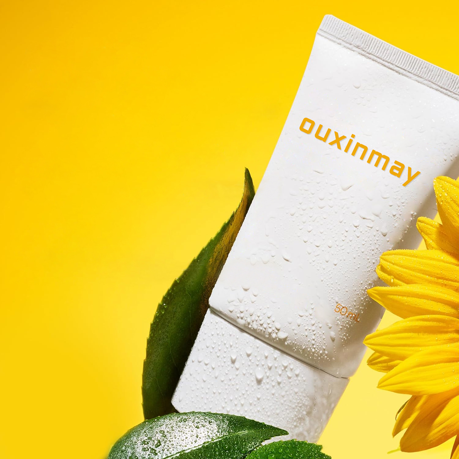 100ML-200ML Round Sunscreen Tube with metal cover Cap