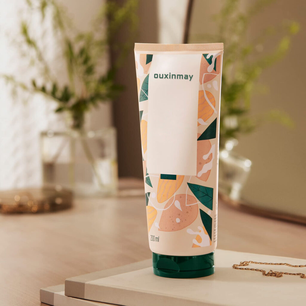 face wash tube