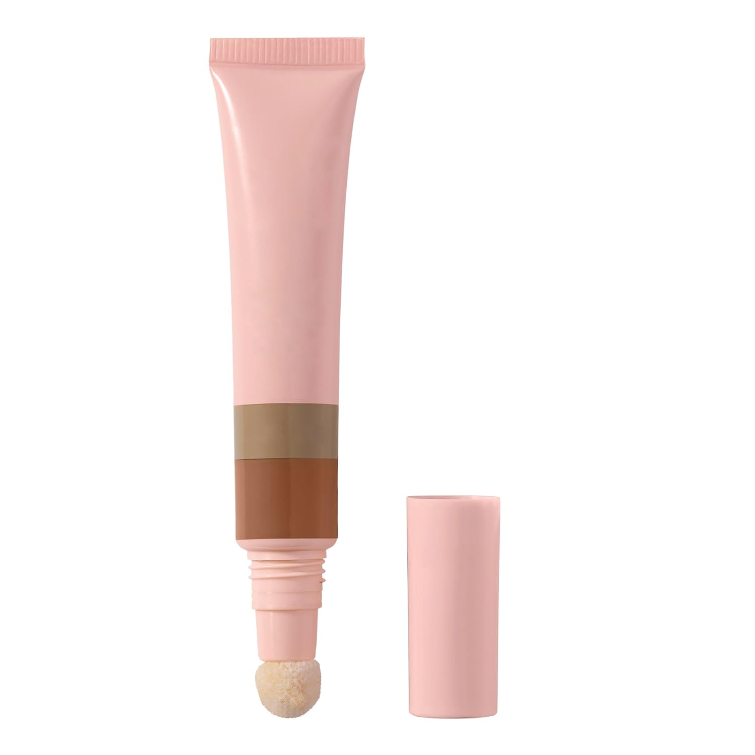 Flocked Brush Tube Lipgloss/ Lip Balm /Eyeshadow Makeup Tools Squeeze Tube