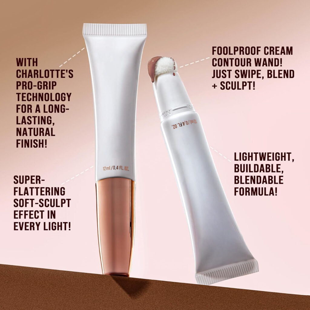Flocked head blush tube