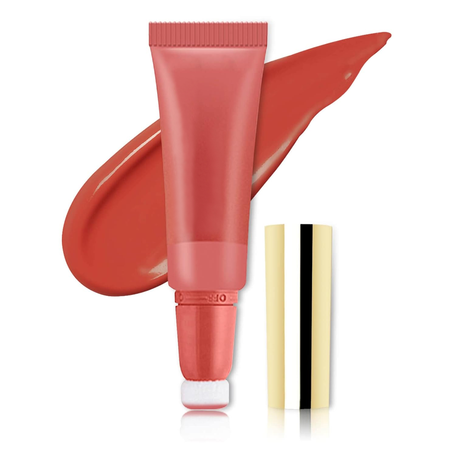 Flocked Head Tube Cosmetic Plastic Contour/Eyeshadow/Tube