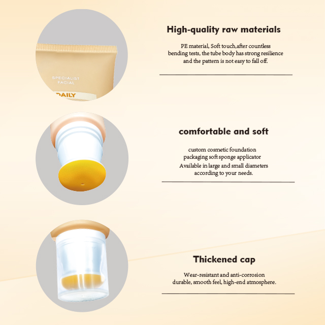 2026 Cosmetic Plastic Squeeze Face Wash Packaging Tube