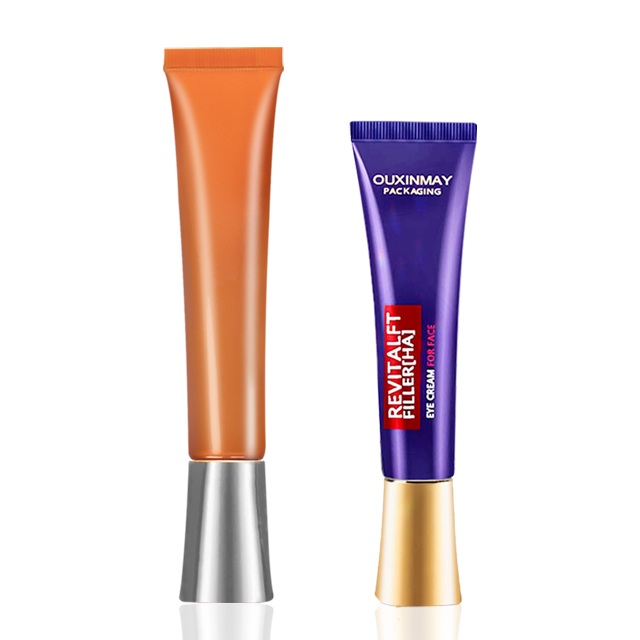 High-quality Luxurious Plastic Squeeze Pointed-tip Eye Cream/Serum Tube