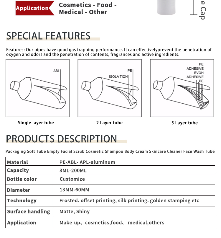 Plastic tube with disc cap