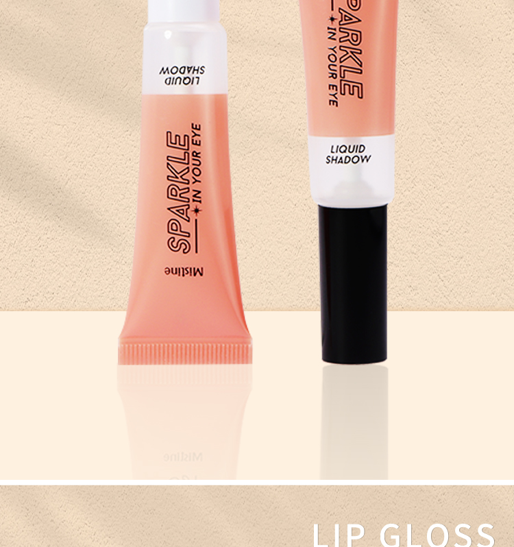 Squeeze Lipstick Tube with Lip Brush 
