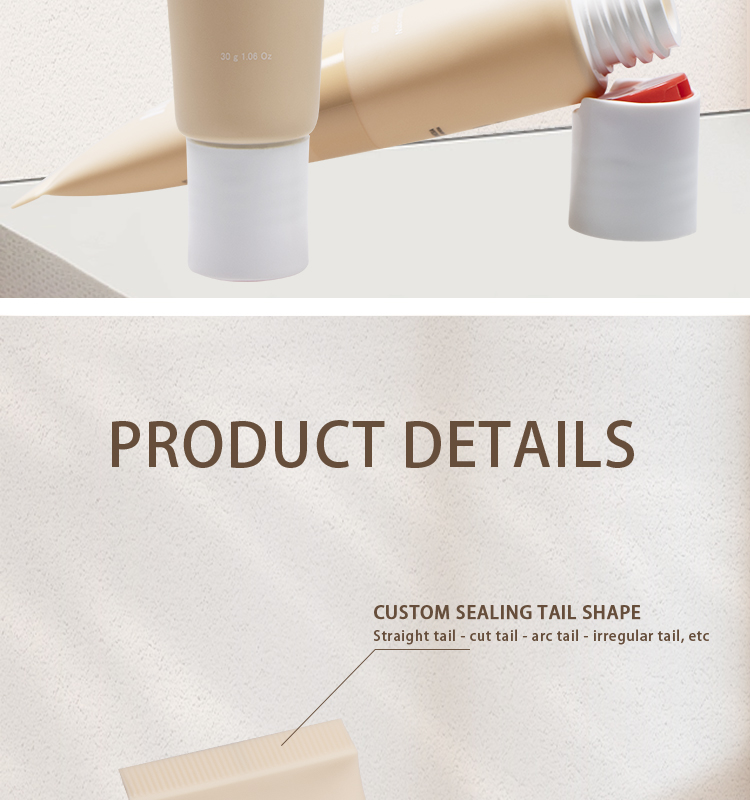 Plastic tube with disc cap