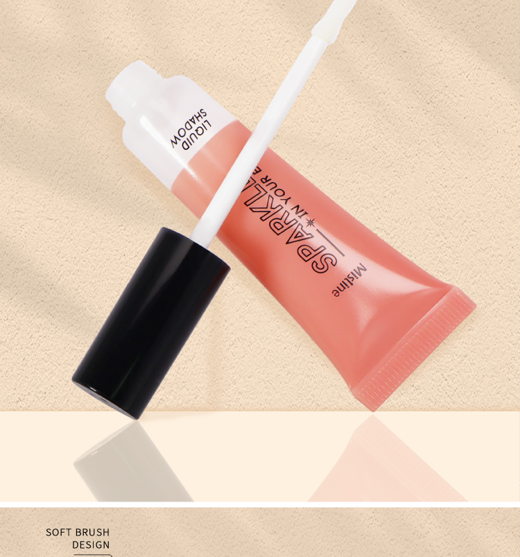 Lipstick tube with brush