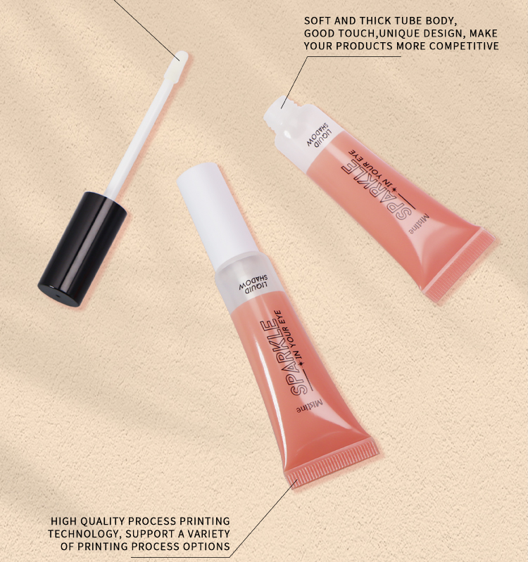 Lipstick tube with brush