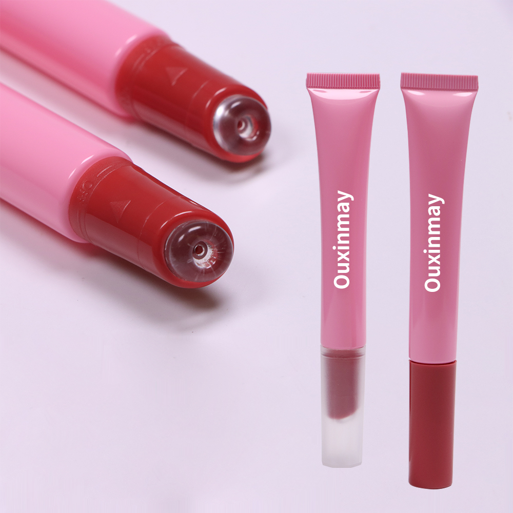 Silicone Ring Lipgloss Tube–0° Degree Silicone Rotatable Soft Cosmetic Tube