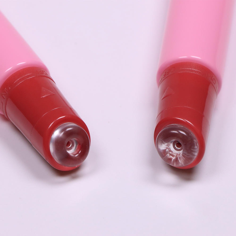 Silicone ring lipgloss tube