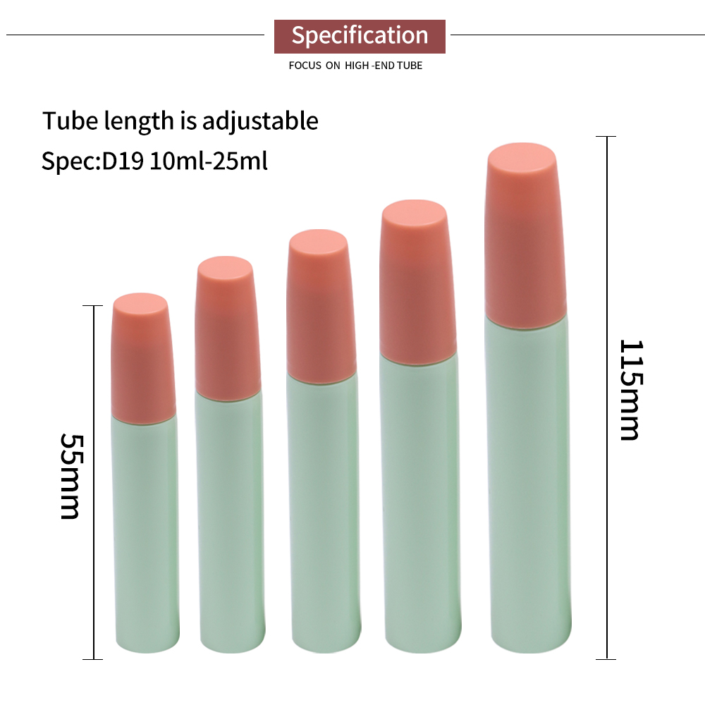 Silicone ring lipgloss tube