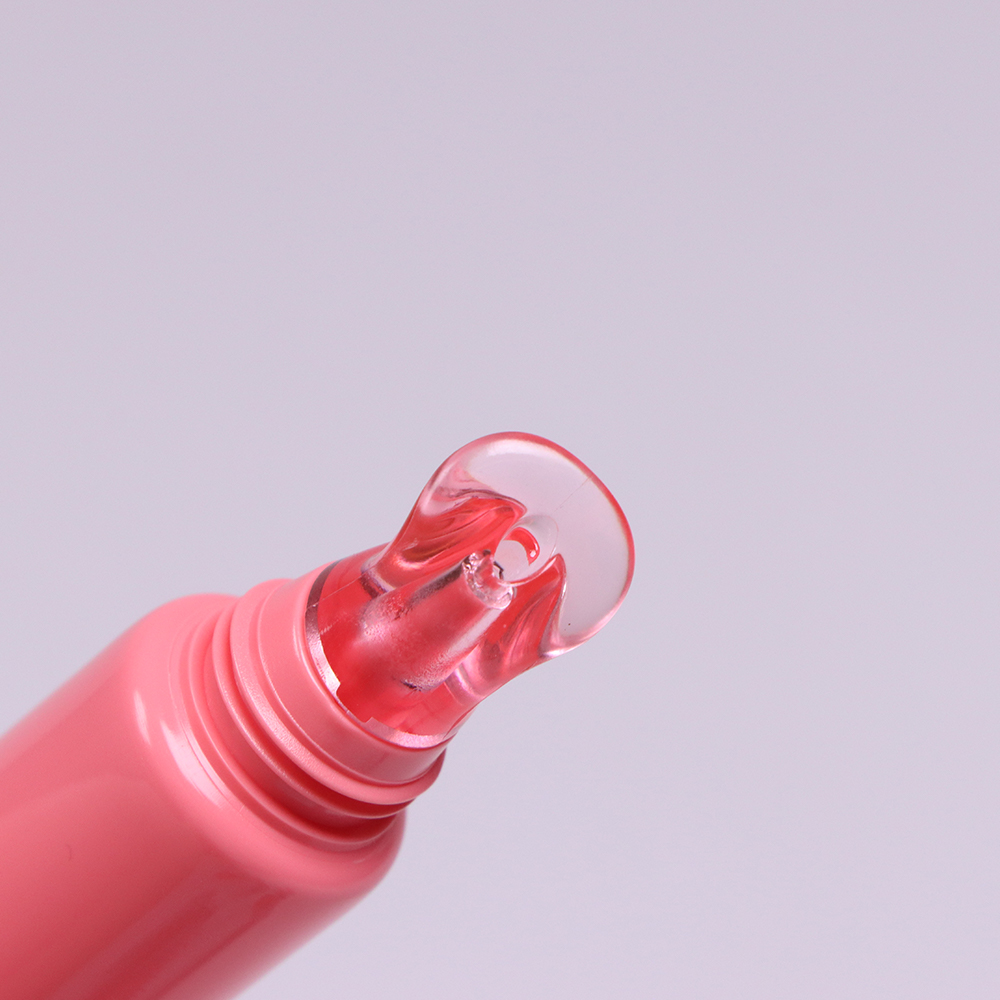 OUXINMAY Custom PETG Mouth Soft Plastic Lipgloss Lipstick  Squeeze Packaging Tube
