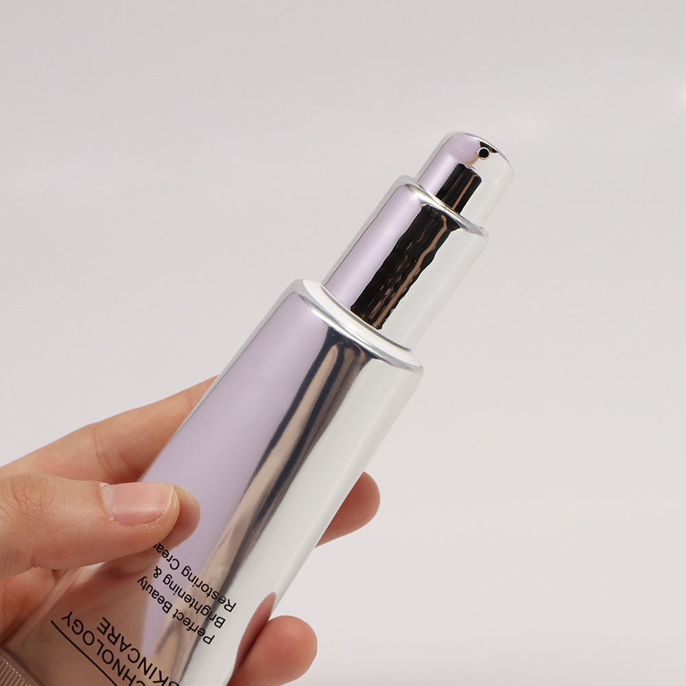 Electroplated Metal Cosmetic Pump Tube –  Foundation ABL Squeeze Duckbill Pump Tube