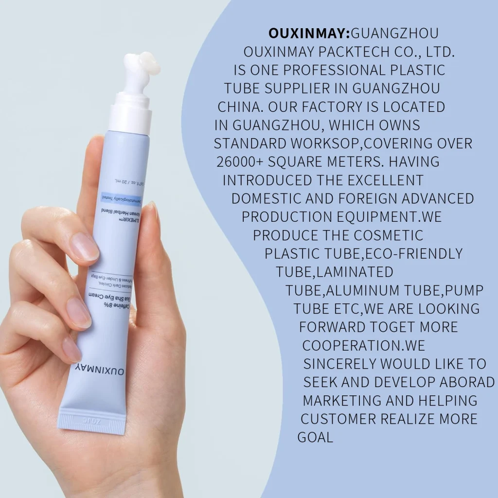 Eye cream massage tube