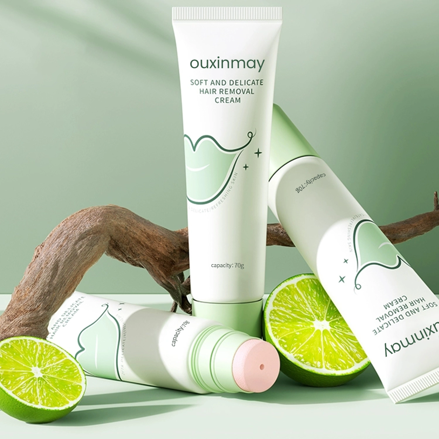 Sponge Cosmetic Tube PE Squeeze Packaging for Blush & Liquid Foundation