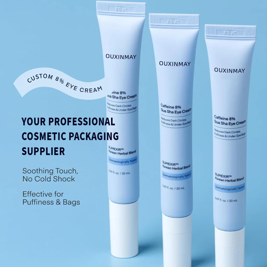 Eye cream massage tube