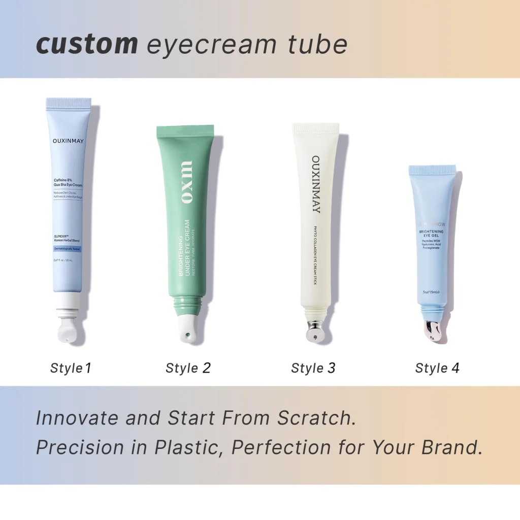 Eye cream massage tube