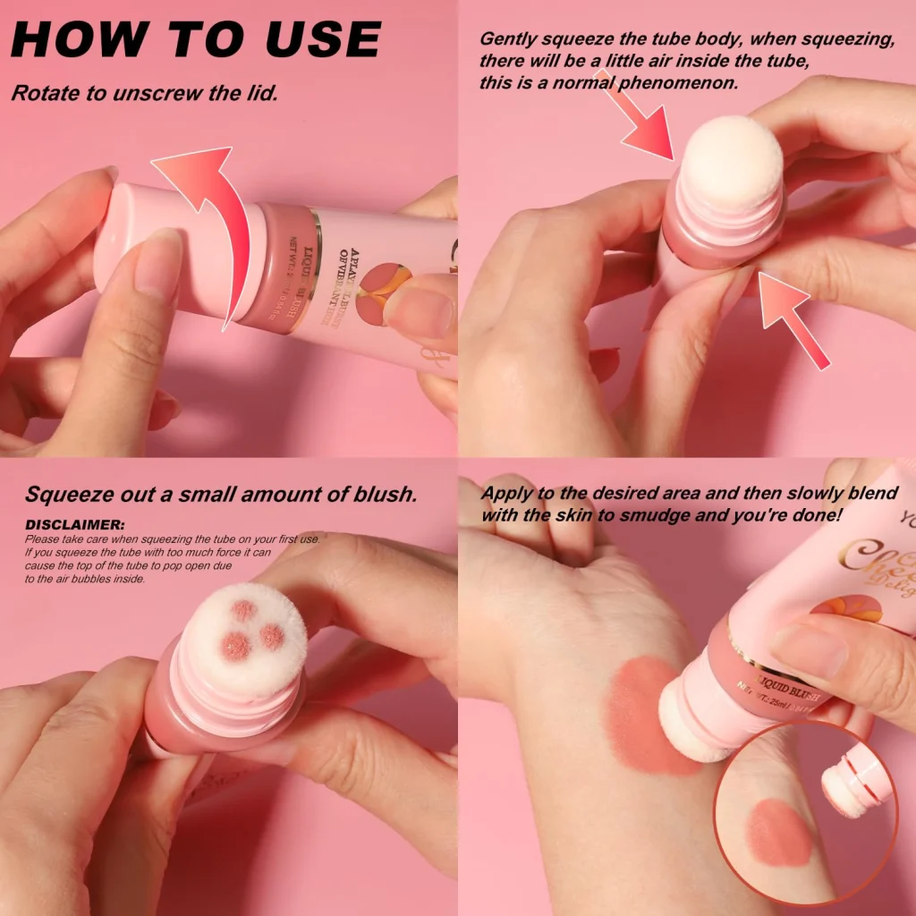 Flocking Cosmetic Tube