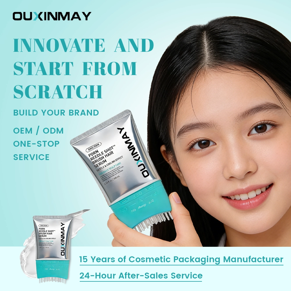 Hair Scalp Massage Tube Cosmetic Packaging Plastic Tube Series